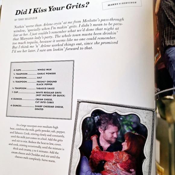 True Blood Series"A True Fan" Cook book and tee-shirt bundle. - Picture 8 of 15